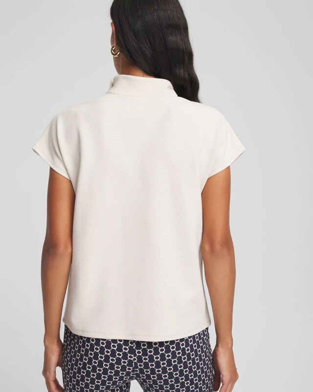 Ottoman Cap Sleeve Tee - image 3